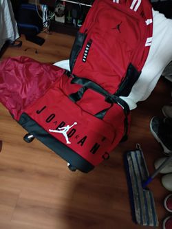 Jordan Duffle Bag and Backpack Set