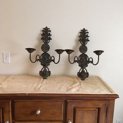 Large Metal Wall Sconces