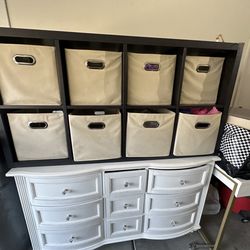 Dresser storage