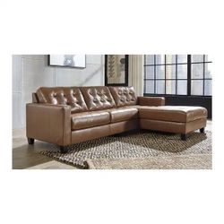 Genuine Leather Sectional 