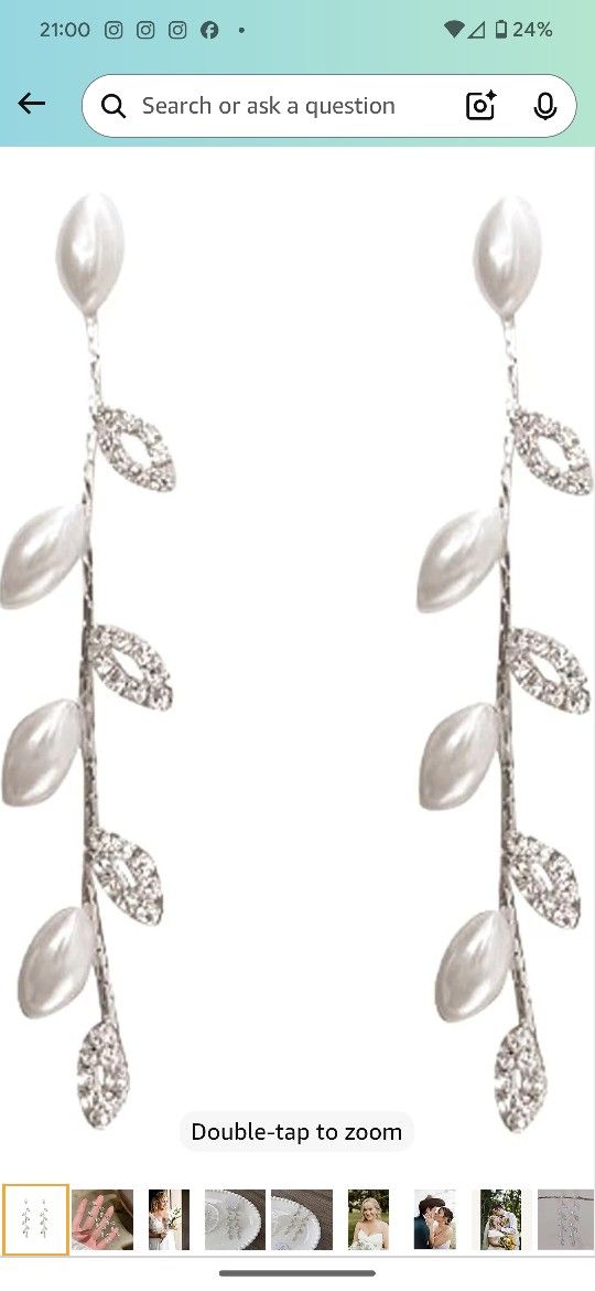 Wedding, Bridal Earrings