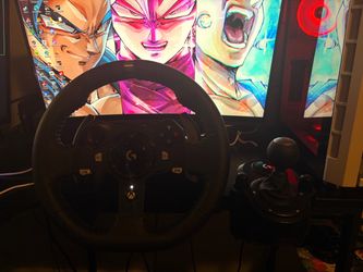 Xbox GeForce steering wheel with manual stick shift