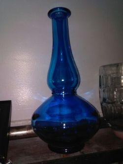 Blue vase