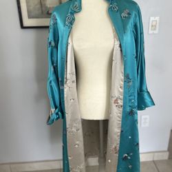 Vintage Reversible Chinese Kimono/coat