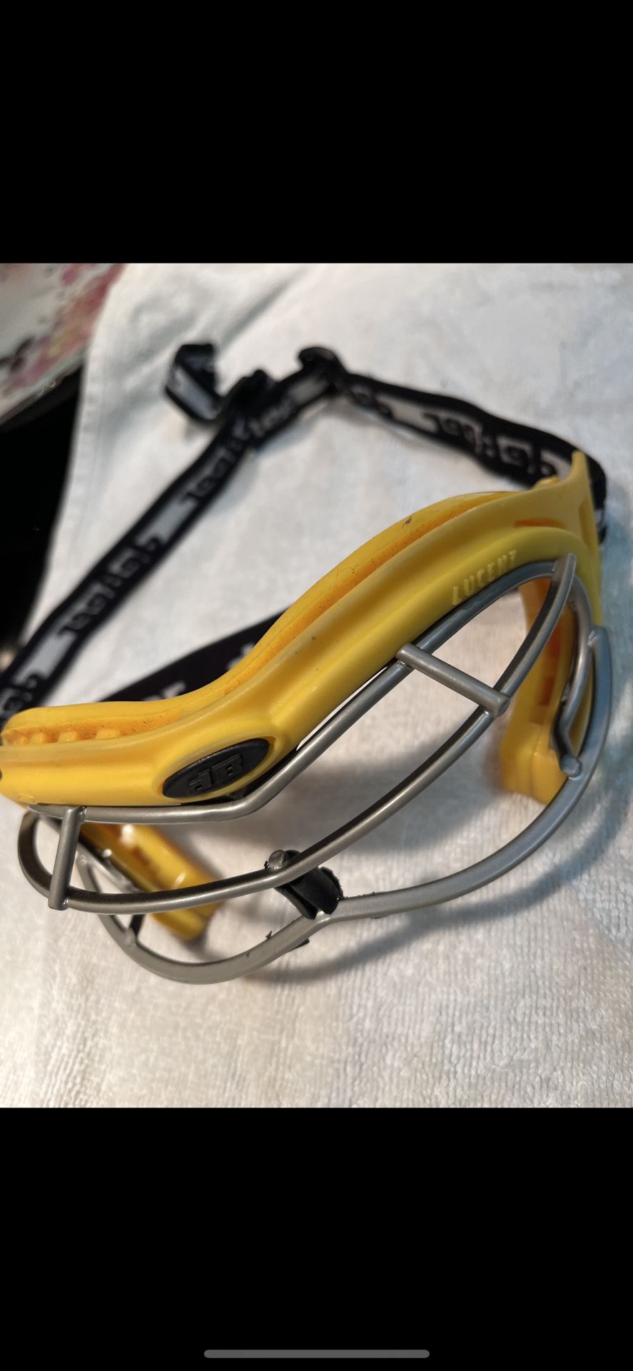 Debeer Lacrosse Goggles Yellow