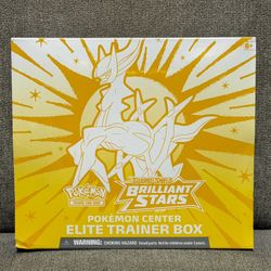 Pokemon Brilliant Stars Pokemon Center ETB