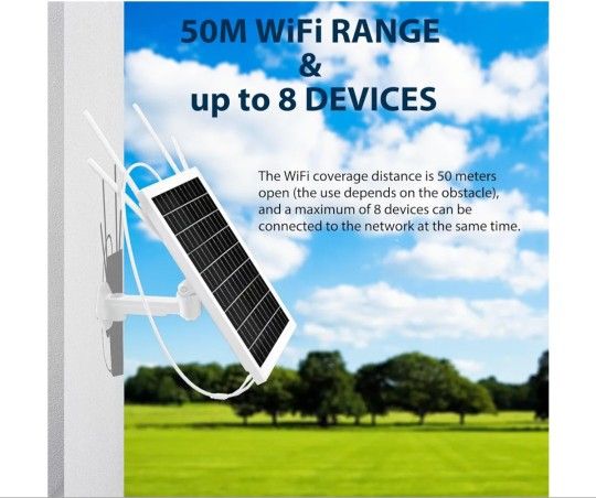 Long Range Solar Wifi Modem Router