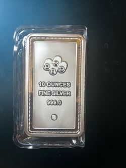 10 ounce silver bar