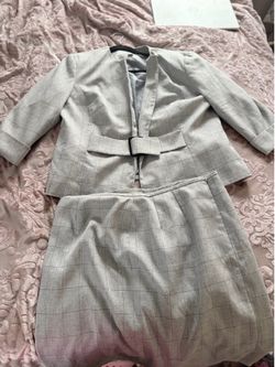 Like new Linen Look Work Suit