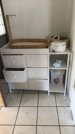 White dresser
