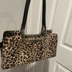 Leopard Print Shoulder Bag