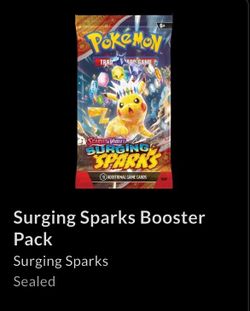 Pokémon Scarlet & Violet Surging Sparks Booster Pack