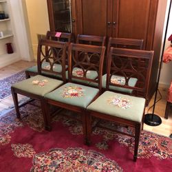 Set of Six Chairs Antique