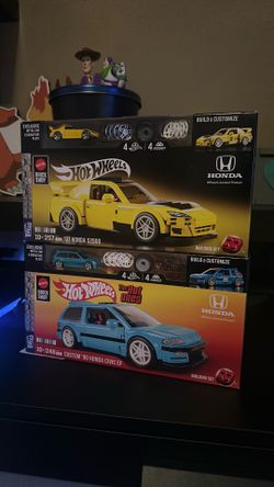 MATTEL BRICK SHOP HOT WHEELS HONDA BUNDLE