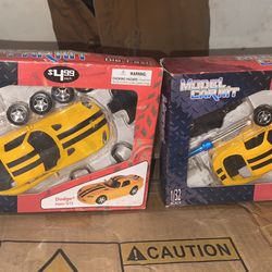 Dodge Viper Die Cast Model Car Kit