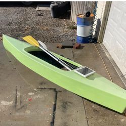 10.5 Feet Green Canoe 