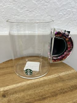Starbucks Mexico Valentine’s Day Glass Mug