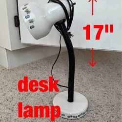 Desk  lamp  -  $10