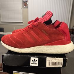 Adidas Busenitz PureBoost Scarlet | Men's - Size 10.5