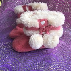 Winter girls South Plush booties infant