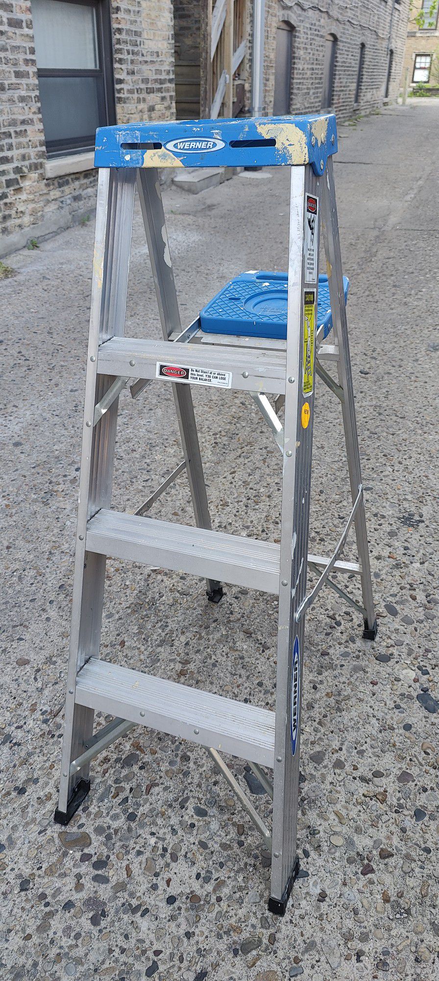 4' Aluminum Werner Step Ladder