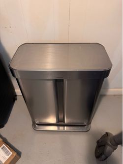 SimpleHuman trash can recycling