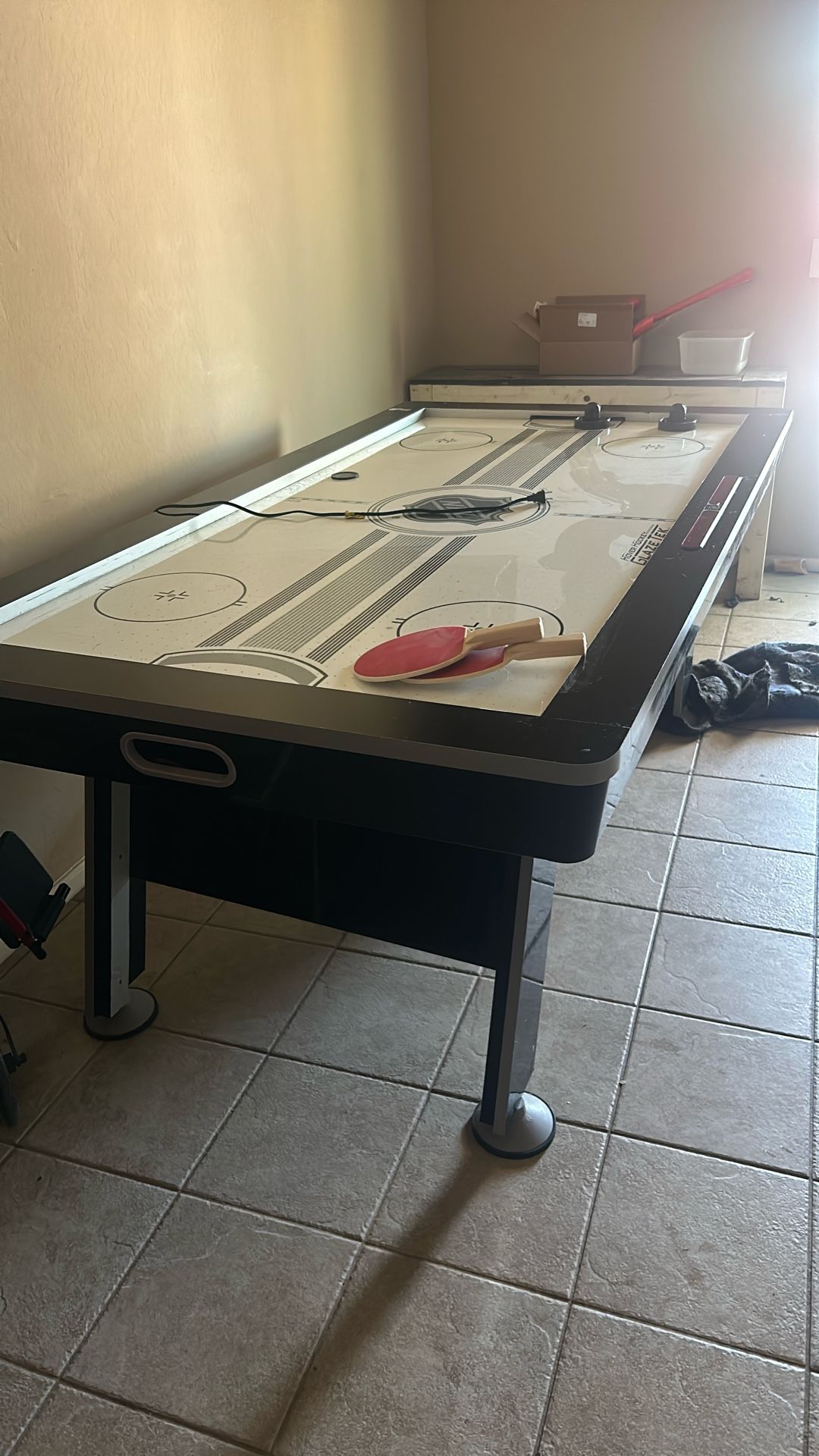 Air Hockey And Ping Pong Table