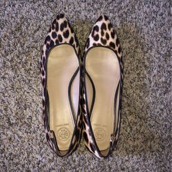 Tory Burch Cheetah Print Flats