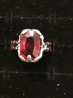 Size 9 silver ring