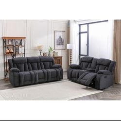 Sofa And Love Seat ( Recliner Set ) 