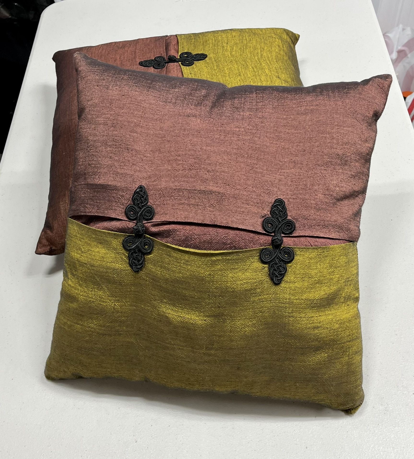 VINTAGE THAILAND SILK PILLOWS