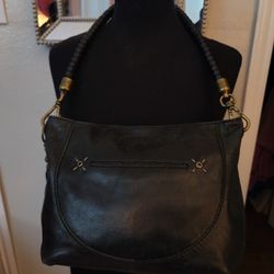 Leather Purse Black Color (Real Leather  