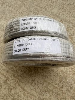 CAT5E Cable 100 ft NEW