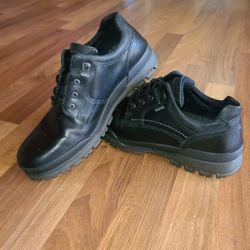 ECCO GTX Black Mens Shoes GORE-TEX Size 43 & 10