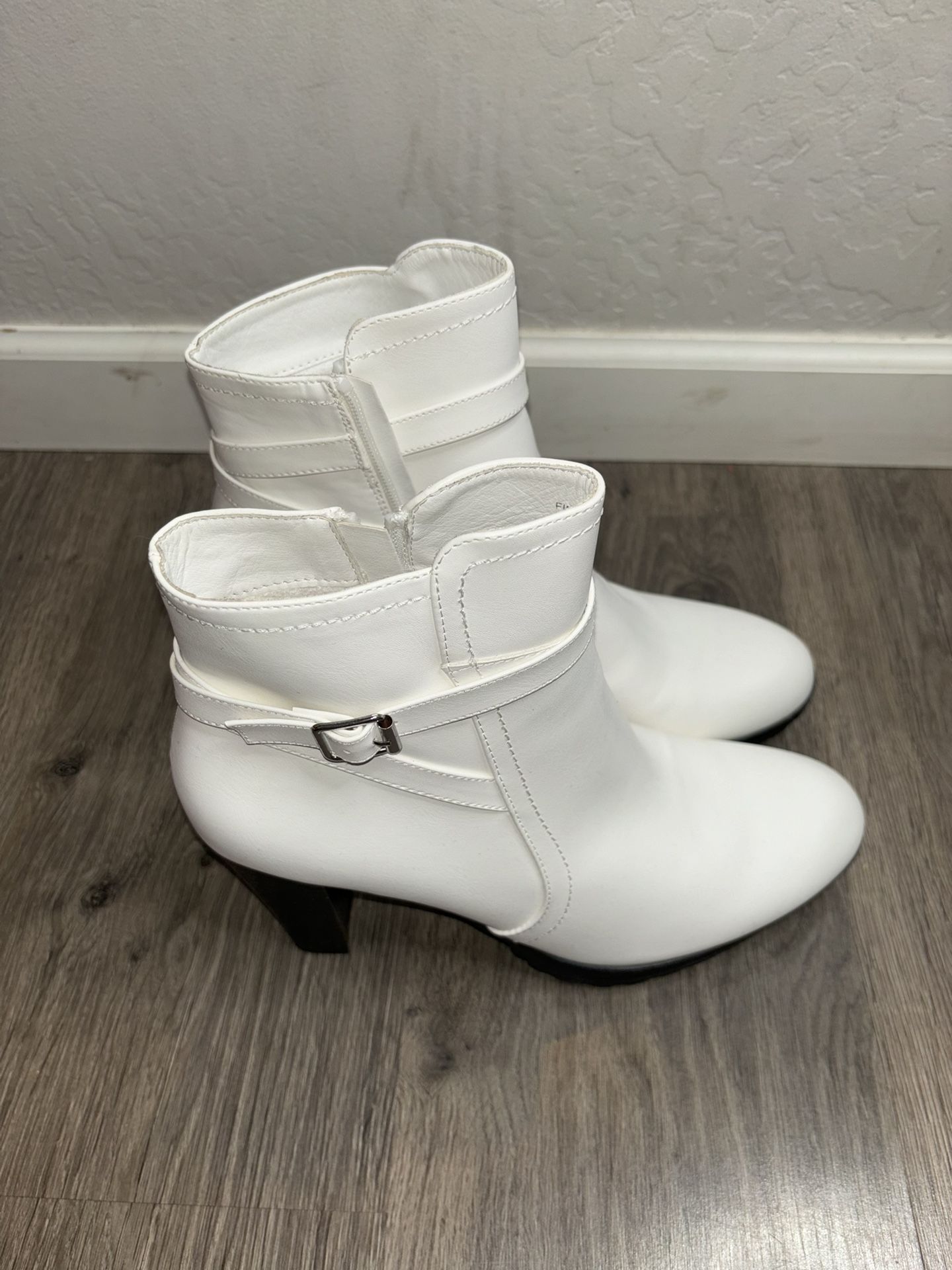White Boots Size 11