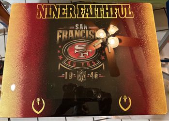 49er tv tray