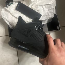 JORDAN 4S BLACK CAT RETROS
