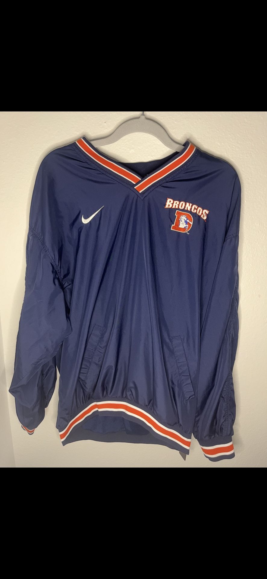 Broncos Vintage Nike Sweater XL For Sale