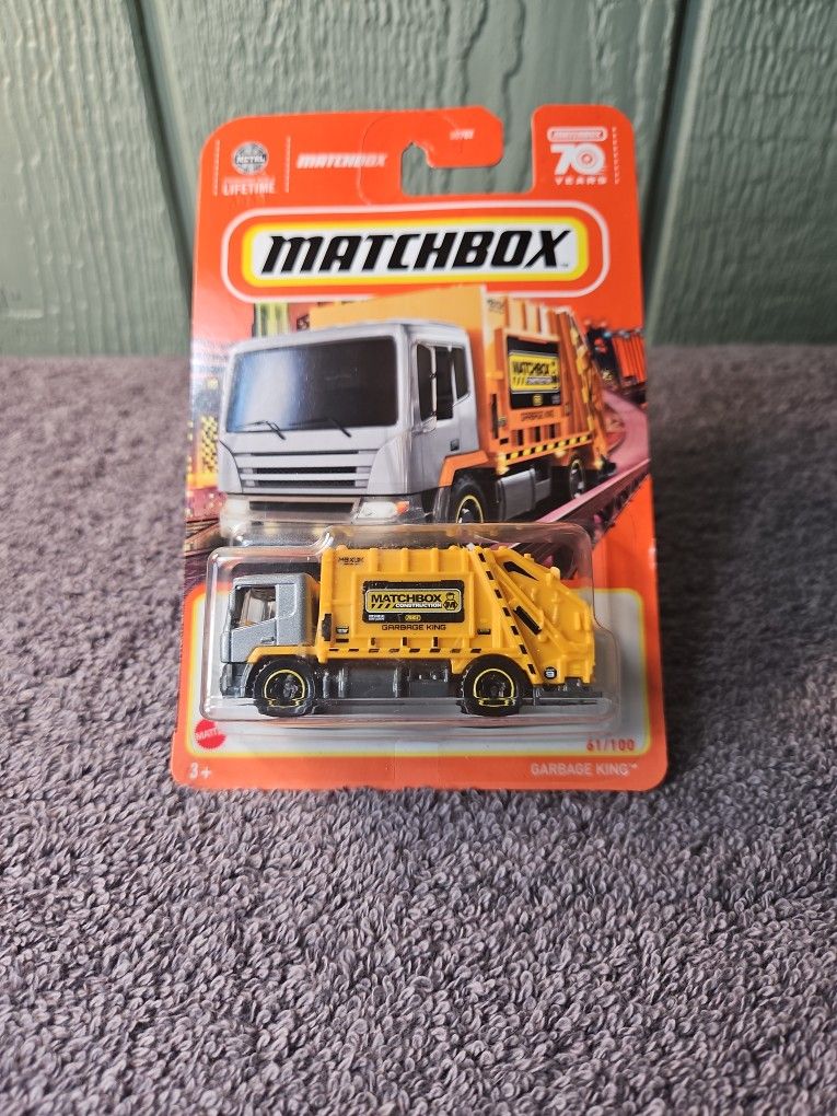 70 Years Anniversary Matchbox, Garbage King 61/100