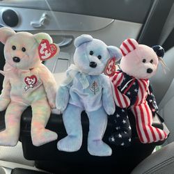 Beanie Baby Lot 100 OBO ALL WITH TAGS IN MINT TO NEAR MINT CONDITION 