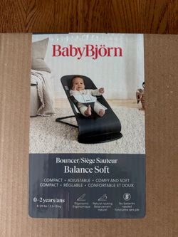 BabyBjörn Balance Soft Baby Bouncer- brand new