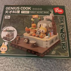 Labubu Genius Cook Lego 