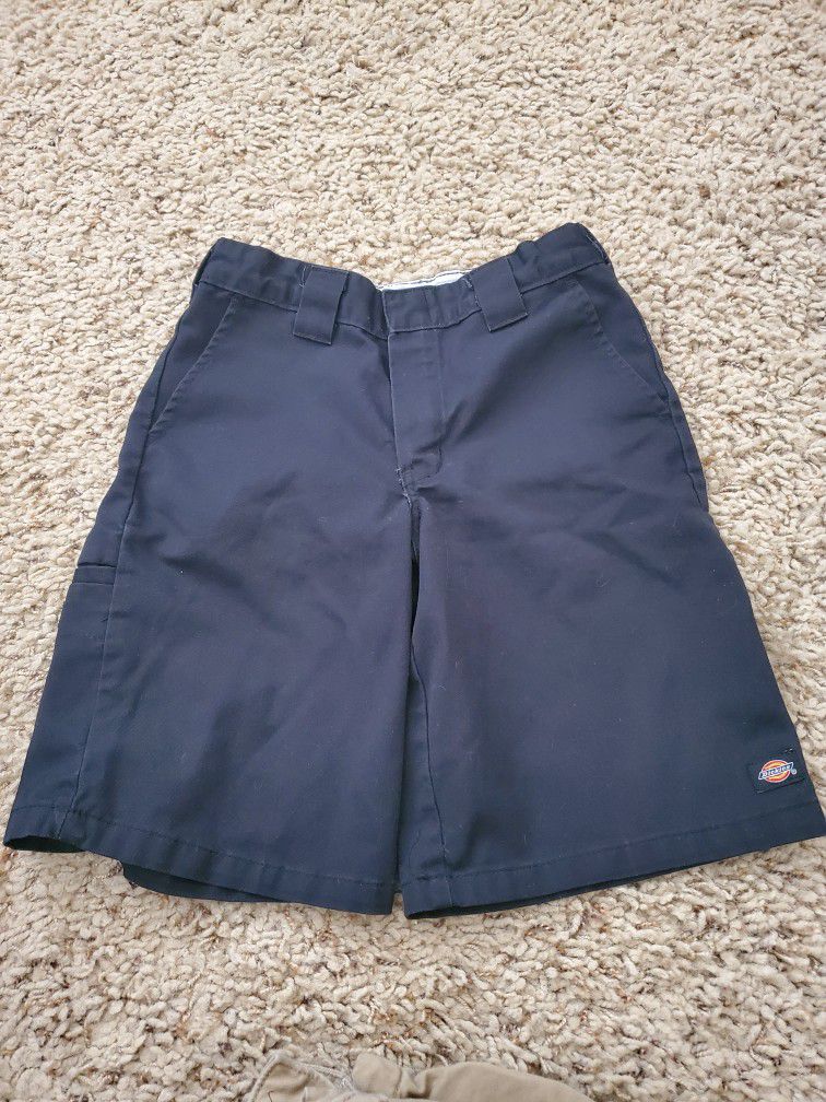 Boys Dickies Shorts (Size 10) Navy