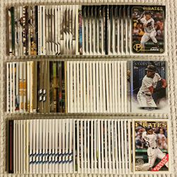 Pittsburgh Pirates 120 Card Baseball Lot!