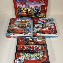 Disney Pixar cars board game bundle