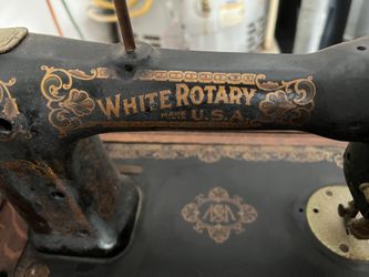 White Rotary Sewing Machine