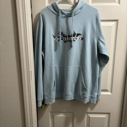 Columbia Sportswear Light, Blue Hoodie, And Columbia Sportswear Fleece Zip Up Jacket