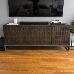 Modern Industrial TV Console / Media Cabinet