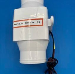 3inch in line marine bilge air blower string ventilation fan for yacht