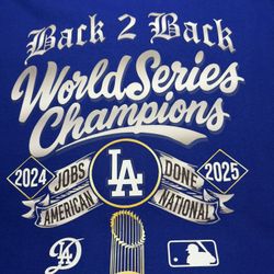 Dodgers Back To Back Shirt $20